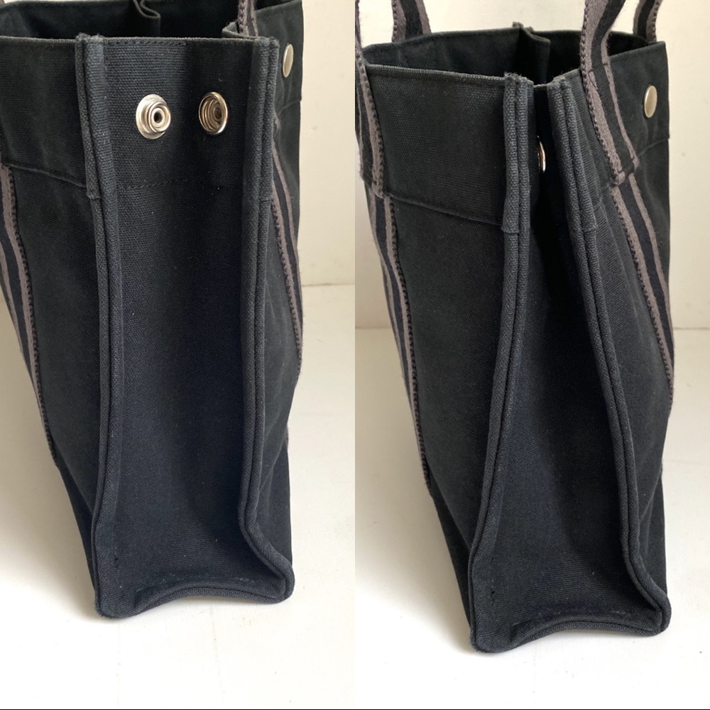 SOLD Hermes Tote Canvas Fourre Tout PM Purse Bag - Picture 5 of 8